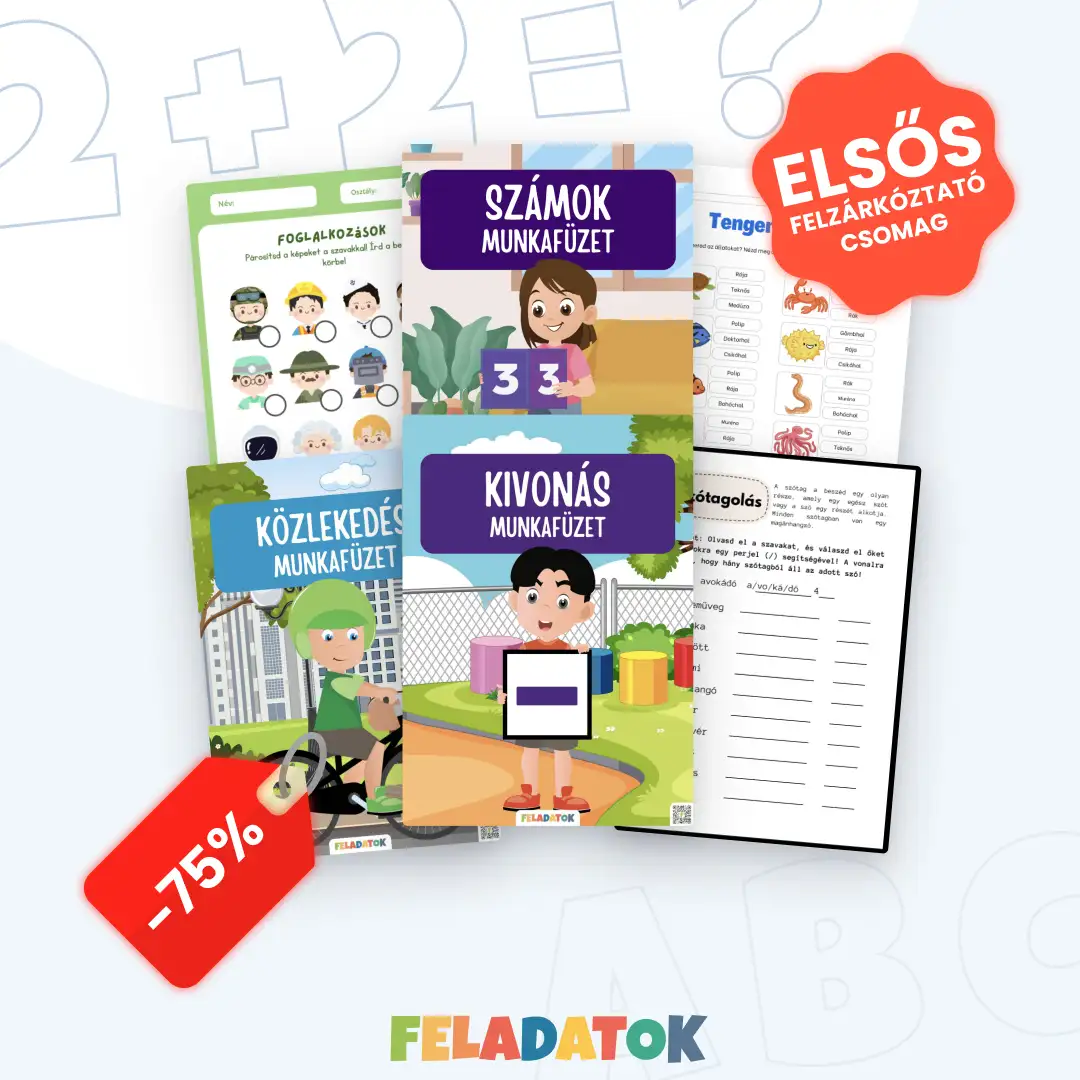 📥 ELSŐS CSOMAG (PDF) – gyakorlatok a lemaradás behozásához + útmutató